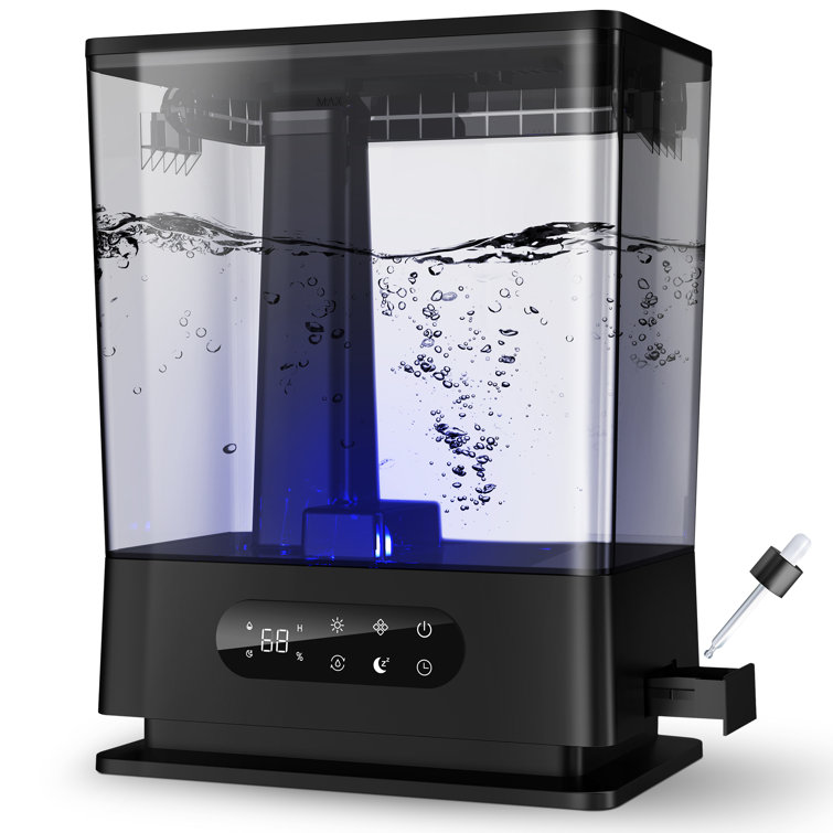 Kloudic 6.5L Automatic Ultrasonic Cool Mist Humidifiers With Humidistat